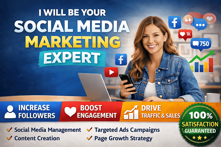 Social Media Marketing Campaign – Engaging & Growth-Focused